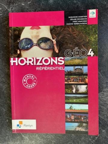 Manuel scolaire Horizons Géo4 référentiel beschikbaar voor biedingen