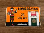 Vintage Armada sigaretten sticker, Verzamelen, Stickers, Overige typen, Gebruikt, Ophalen of Verzenden