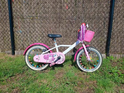 Kinderfiets 16 inch B-twin, Fietsen en Brommers, Fietsen | Kinderfietsjes, Zo goed als nieuw, 16 tot 20 inch, Ophalen