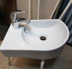 Evier lavabo lave-mains avec robinet mitigeur Hansgrohe, Enlèvement, Comme neuf