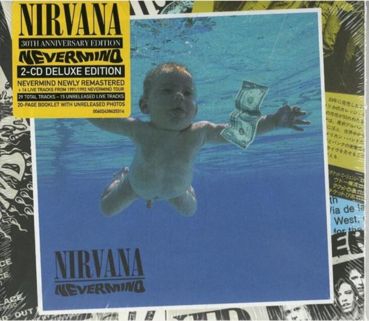 CD NEW: NIRVANA - Nevermind (2-CD 30th anniversary edition), Cd's en Dvd's, Cd's | Rock, Nieuw in verpakking, Alternative, Ophalen of Verzenden