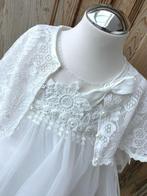 Wit feestjurkje met cape - 2j ., Kinderen en Baby's, Kinderkleding | Maat 92, Ophalen of Verzenden