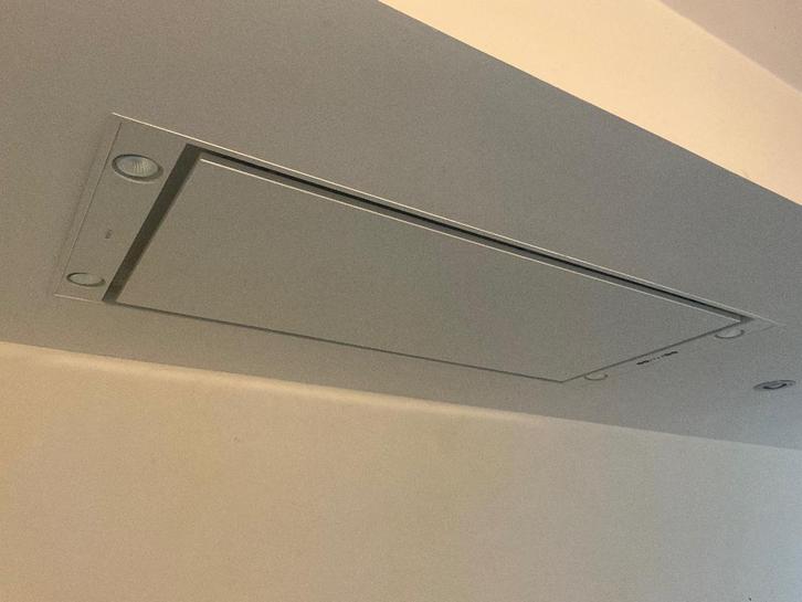 Novy Pureline 6841 plafondunit (120cm wit) dampkap, Electroménager, Hottes, Utilisé, Encastré, 200 à 400 m³/h, Moteur, Enlèvement