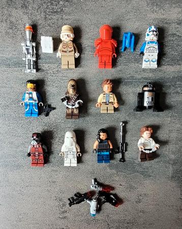 Lego starwars lot n4 de 12 figurines beschikbaar voor biedingen