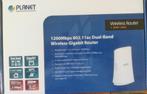 1200 Mbytes Wifi router 802.11ac Dual-Band, Ophalen of Verzenden, Nieuw, Router, Planet