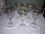 6 oude kristallen Grimbergen, nieuwstaat, Verzamelen, Ophalen of Verzenden, Nieuw, Bierglas