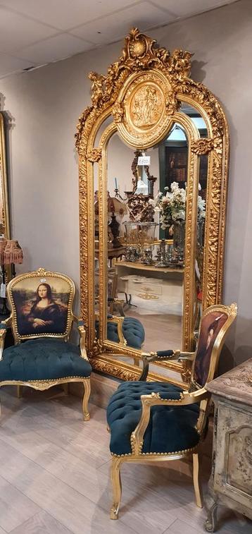 Prachtige Barok spiegel XXL  