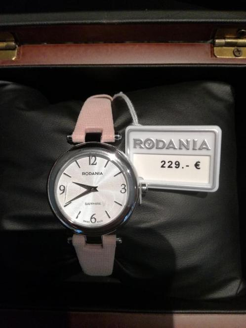 Dameshorloge Rodania Modena, Handtassen en Accessoires, Horloges | Dames, Nieuw, Polshorloge, Overige merken, Staal, Leer, Ophalen