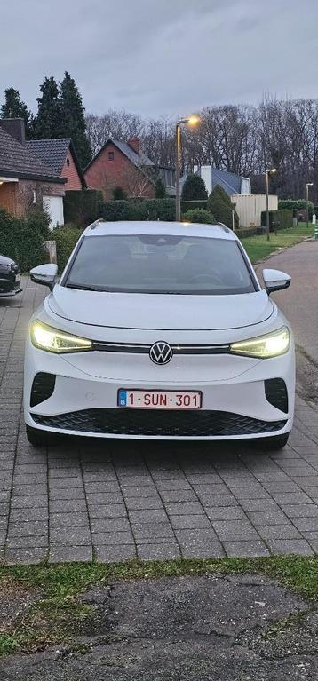 VW ID.4 Pro 128kw 77kwh 174pk Warmtepomp Trekhaak CarPlay beschikbaar voor biedingen