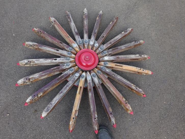 Decoratiestuk (houten rad)., Antiek en Kunst, Curiosa en Brocante, Ophalen