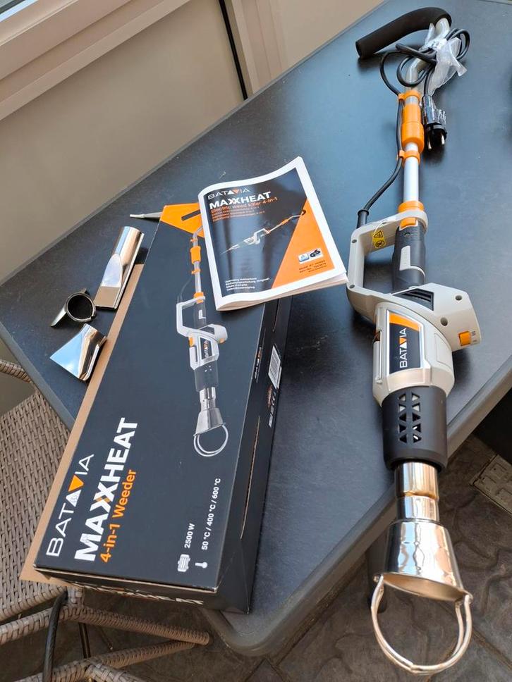 Electrische onkruidbrander Batavia MaxxHeat 600C, Tuin en Terras, Onkruidbranders, Ophalen of Verzenden