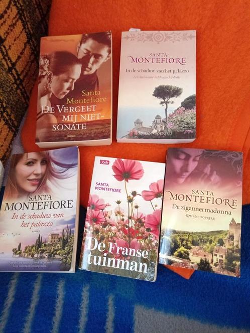 keuze uit 6 boeken Santa Montefiore, Livres, Romans, Comme neuf, Envoi