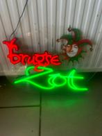 Lichtreclame brugse zot, Ophalen, Gebruikt, Lichtbak of (neon) lamp