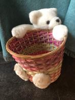 Opbergmand beer - cadeau, Ophalen of Verzenden, Beer