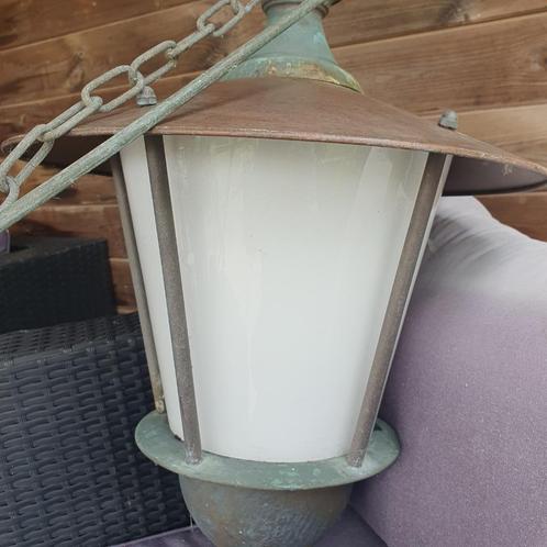 Aldo Bernardi Buitenlamp Loggiato, Huis en Inrichting, Lampen | Hanglampen, Gebruikt, 75 cm of meer, Glas, Metaal, Ophalen