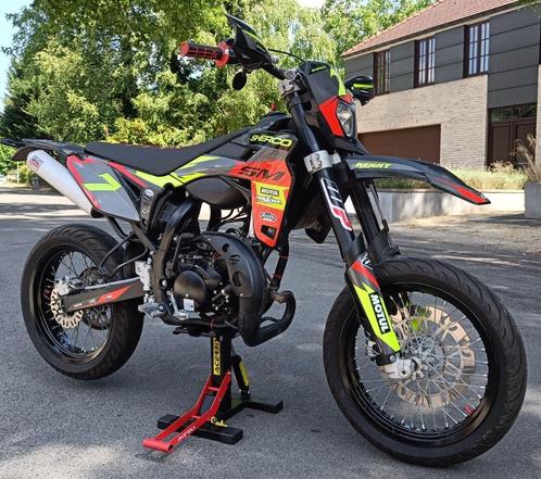 Sherco SM-RS 50 (In perfecte staat!) RS Uitvoering (duurste), Fietsen en Brommers, Brommers | Overige merken, Zo goed als nieuw