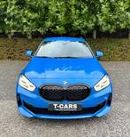 BMW 118 benzine M-pack / 34.000km / Overname mogelijk, Auto's, 1 Reeks, Euro 6, Blauw, Leder en Stof