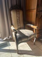 Mooi beklede fauteuil, Ophalen, Hout, Gebruikt, Minder dan 75 cm