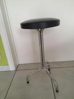 Zwarte vintage kruk/ tabouret, Ophalen