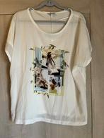 tshirt creme bel bo 3xl 48 print, Kleding | Dames, Grote Maten, Ophalen of Verzenden, Zo goed als nieuw, Shirt of Top