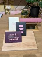 Display voor kaartjes of juwelen op kaartje in hout, Hobby en Vrije tijd, Ophalen, Zo goed als nieuw