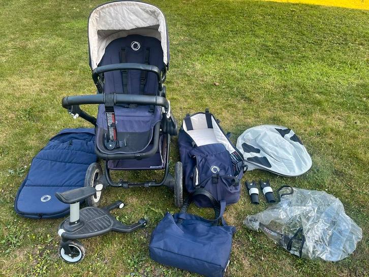 Bugaboo Buffalo complete set, Kinderen en Baby's, Buggy's, Gebruikt, Regenhoes, Voetenzak, Zonnekap, Ophalen