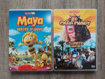 2 Dvd's voor 5€ " Maya en Mega Mindy beschikbaar voor biedingen