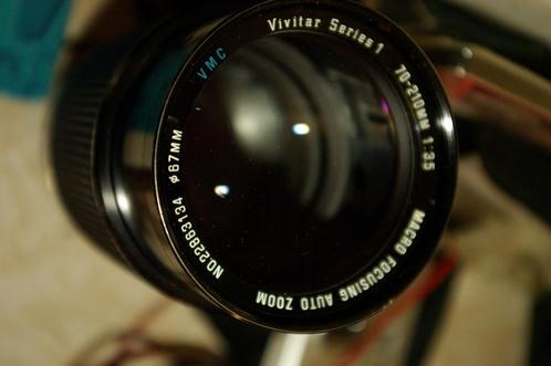 Objectif photo reflex Vivitar 67 mm Série 1 VMC zoom 70-210, Audio, Tv en Foto, Foto | Lenzen en Objectieven, Zo goed als nieuw