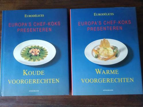 Europa's chef-koks presenteren warme en koude voorgerechten, Boeken, Kookboeken, Zo goed als nieuw, Voorgerechten en Soepen, Europa