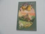 fantasiekaart- pasen, Verzamelen, Ophalen of Verzenden, Voor 1920, Gelopen, Feest(dag)