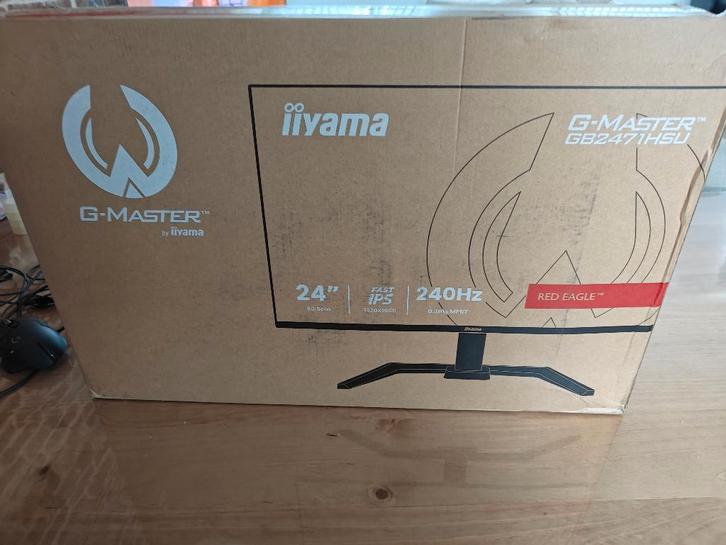 Écran neuf iiyama GB2471HSU, Computers en Software, Monitoren, Nieuw, 201 Hz of meer, DisplayPort, HDMI, Gaming, Ingebouwde speakers
