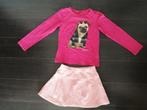 prachtig rokje + t-shirt 6 jaar, Enlèvement ou Envoi, Comme neuf, Fille, Ensemble