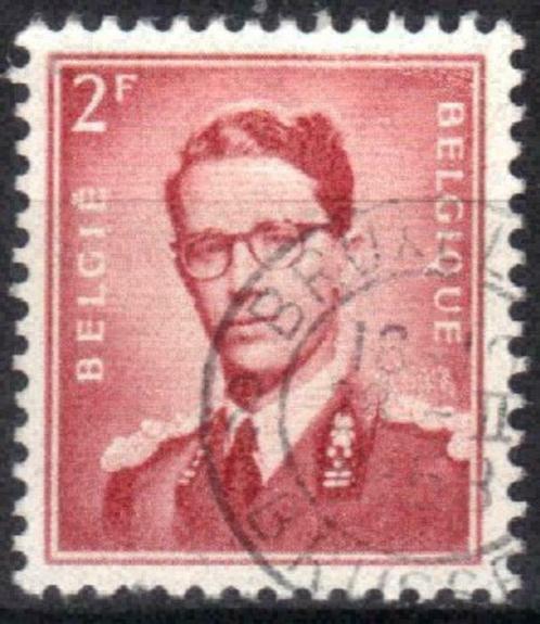 Belgie 1953 - Yvert/OBP 925 - Koning Boudewijn met bril (ST), Postzegels en Munten, Postzegels | Europa | België, Gestempeld, Koninklijk huis