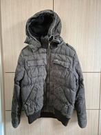 donkerbruine winterjas met kap - Cars Jeans - maat 164, Ophalen, Gebruikt, Jongen of Meisje, Jas