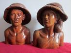 Bustes, grote sculpturen, beelden, 1950, Mekong, Vietnam, Az, Ophalen of Verzenden
