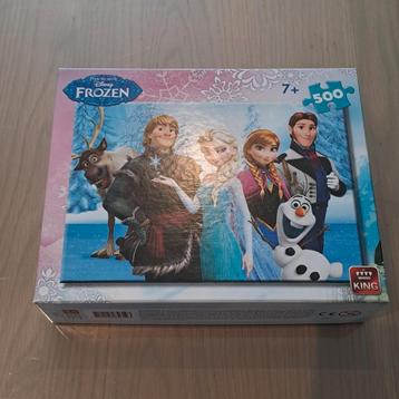 Puzzel Frozen: 500 stukjes (King) - Nieuw! beschikbaar voor biedingen