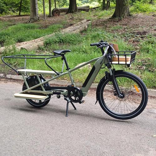 VELO CARGO BTWIN, Fietsen en Brommers, Elektrische fietsen, Zo goed als nieuw, Overige merken, 50 km per accu of meer, Ophalen