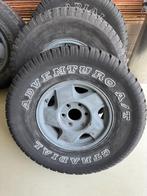 4 all terrain banden met 6 gaats GM velgen, Gebruikt, 16 inch, 275 mm, All Season