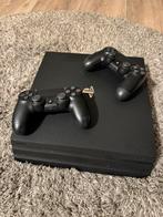 PlayStation 4 slim 1 TB, Games en Spelcomputers, Met 2 controllers, Met harde schijf, Zo goed als nieuw, 1 TB