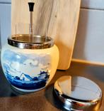 D blauw tabakpotje, Ophalen of Verzenden