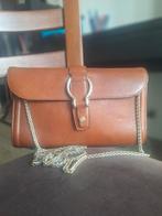 Massimo Dutti leren tas, Handtassen en Accessoires, Tassen | Damestassen, Ophalen of Verzenden, Zo goed als nieuw, Bruin