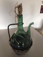 vintage groen glas karaf, Enlèvement ou Envoi