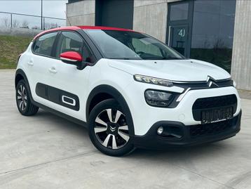 CITROËN C3 1.2i Euro 6b AUTOMATIQUE/CARPLAY/LED/CRUISE, Autos, Achat, Entreprise, Noir, 5 portes