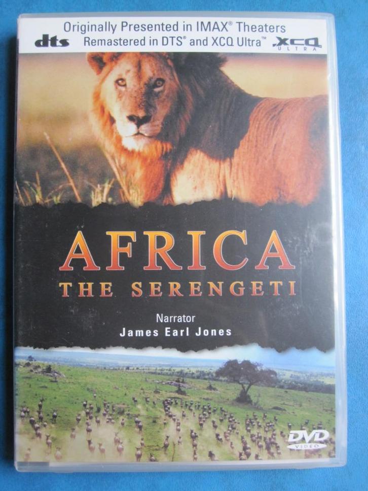 Africa - The Serengeti, Cd's en Dvd's, Dvd's | Documentaire en Educatief, Zo goed als nieuw, Natuur, Alle leeftijden, Ophalen of Verzenden