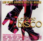 cd   -   Let's Go Disco, Enlèvement ou Envoi