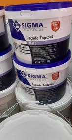 Peinture et Primer  Facade  Sigma /  Trimetal Blanc, Peinture, Enlèvement ou Envoi, 15 à 20 litres, Blanc