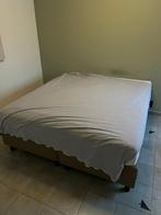GRATIS 2 boxsprings, Enlèvement, Utilisé, Beige