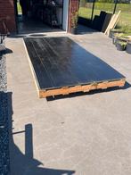 Volle trespa plaat 6mm 305cm x 153cm zwart ral 9005, Doe-het-zelf en Bouw, Ophalen, Nieuw