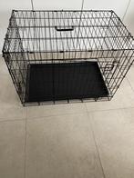 Hondenbench zwart 92x60x66cm, Dieren en Toebehoren, Ophalen, Gebruikt