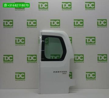 Peugeot Partner ('08-'16) Achterdeur rechts met ruit wit beschikbaar voor biedingen